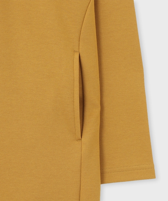 [WOMEN]ダンボール フーデッド ワンピース