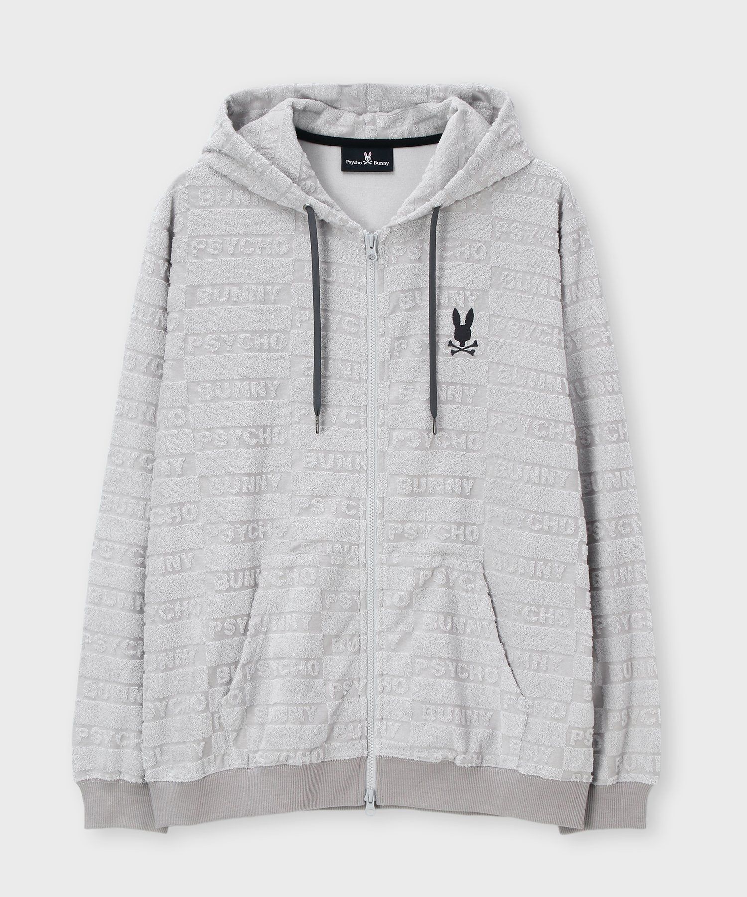 ブロックジャガード セットアップ パイルジップパーカ｜Psycho Bunny