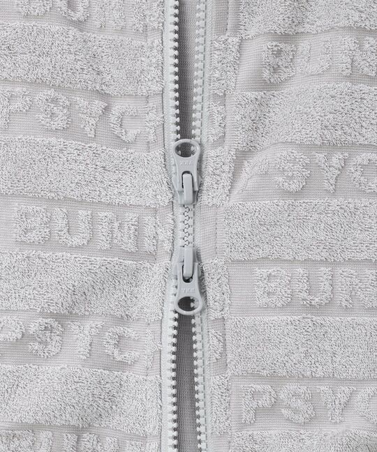 ブロックジャガード セットアップ パイルジップパーカ