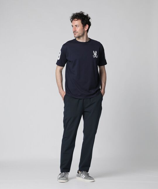 Think Fit ストレッチ テーパードパンツ