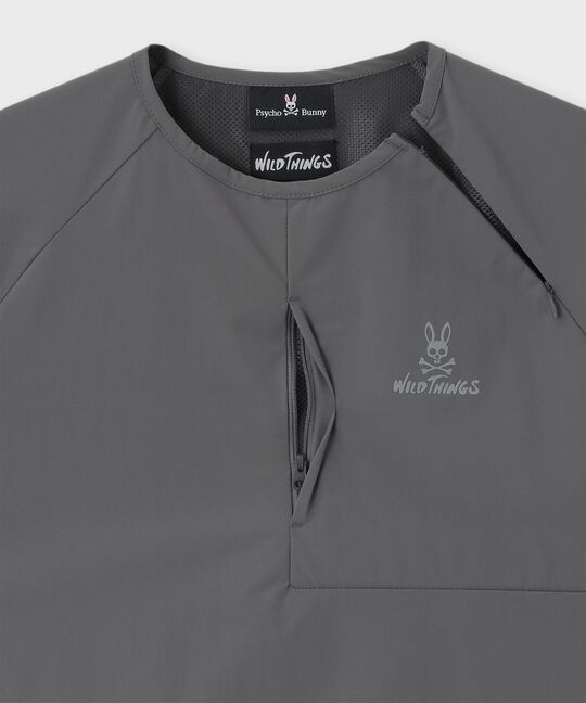 WILD THINGS × Psycho Bunny コラボ ベースクルー Tシャツ