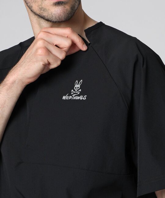 WILD THINGS × Psycho Bunny コラボ ベースクルー Tシャツ