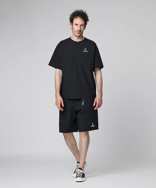 WILD THINGS × Psycho Bunny コラボ ベースクルー Tシャツ