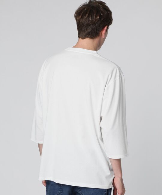 [WEB限定]アーカイブカレッジロゴ 7分丈 Tシャツ