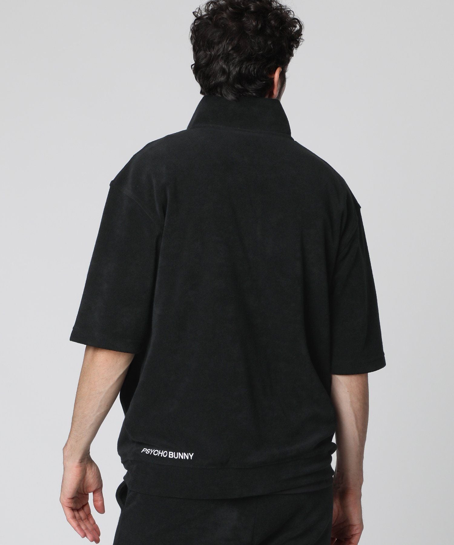 コンパクトパイル ハーフジップ Tシャツ[Luxury relax]｜Psycho Bunny