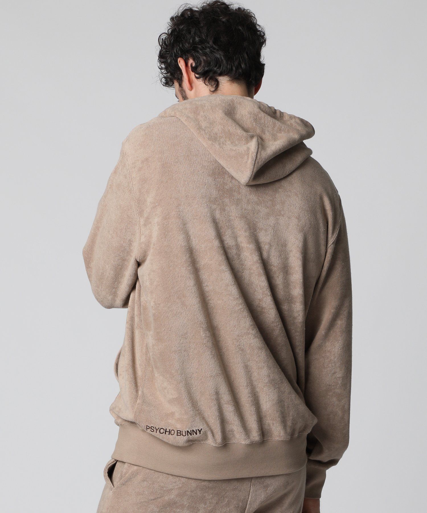 コンパクトパイル ジップパーカ[Luxury relax]｜Psycho Bunny｜サイコ