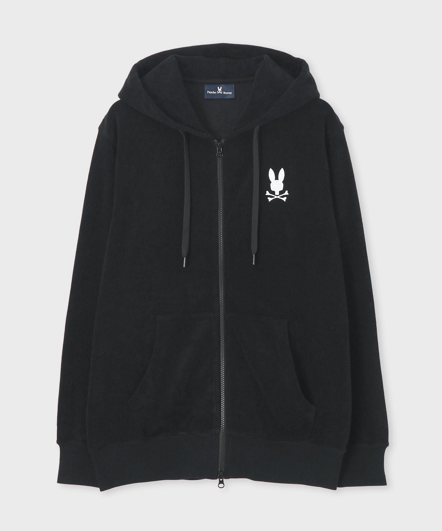 コンパクトパイル ジップパーカ[Luxury relax]｜Psycho Bunny｜サイコ