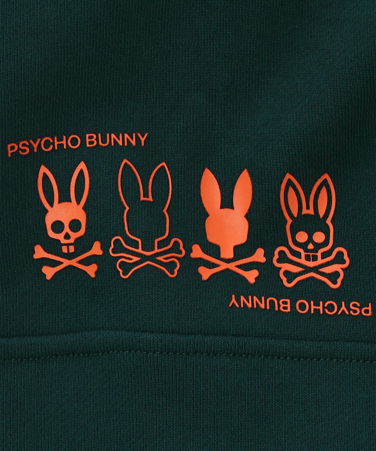 4BUNNY ハーフジップパーカ｜Psycho Bunny｜サイコバニー 公式ブランド