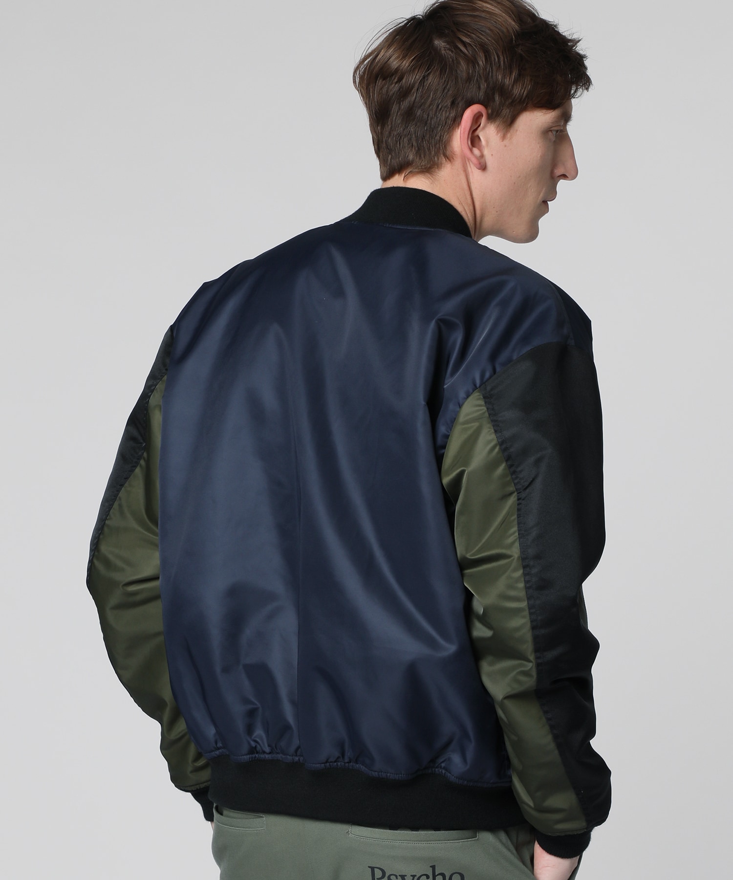 バイカラーデザイン MA-1｜Psycho Bunny｜サイコバニー 公式ブランド