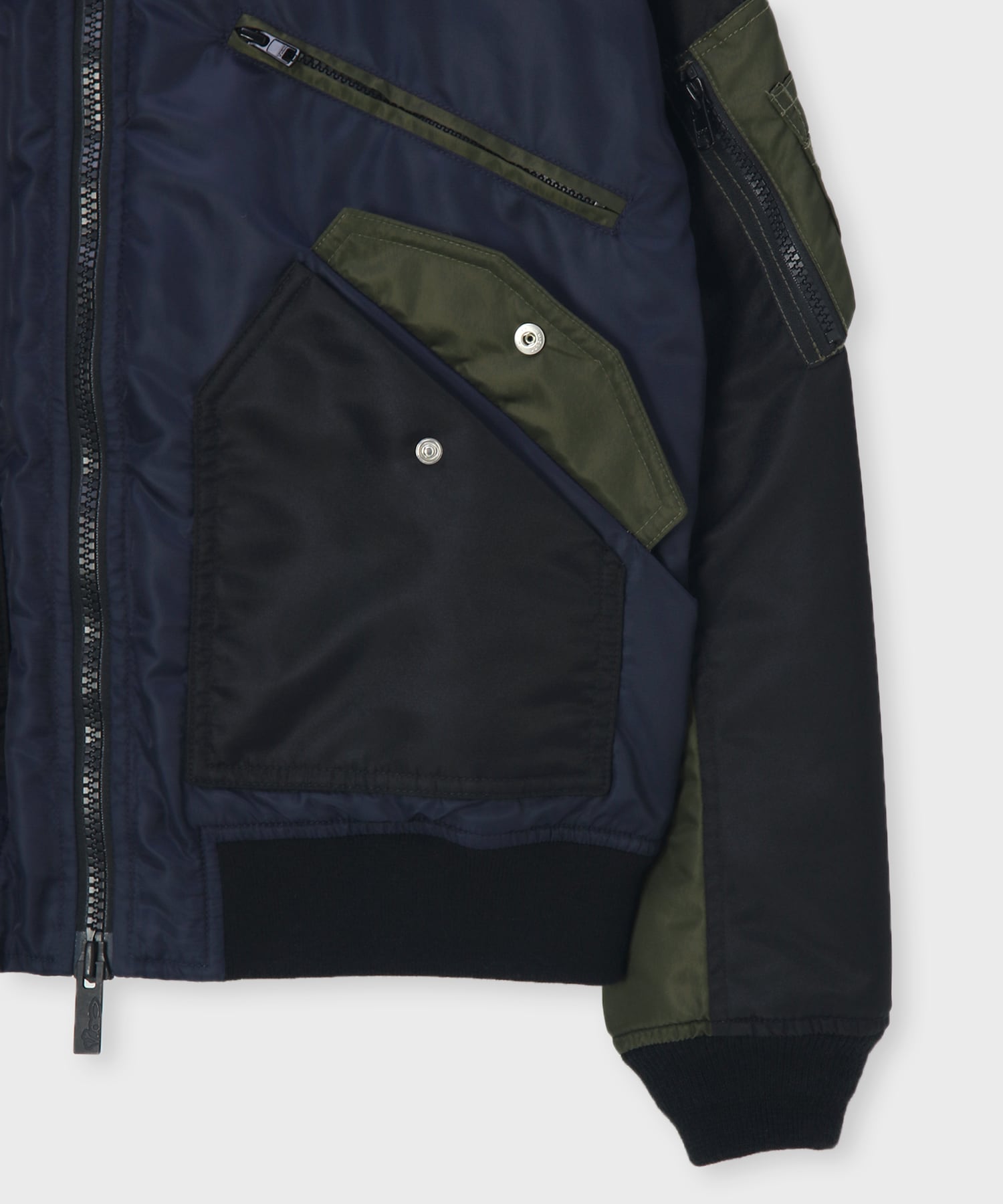 バイカラーデザイン MA-1｜Psycho Bunny｜サイコバニー 公式ブランド