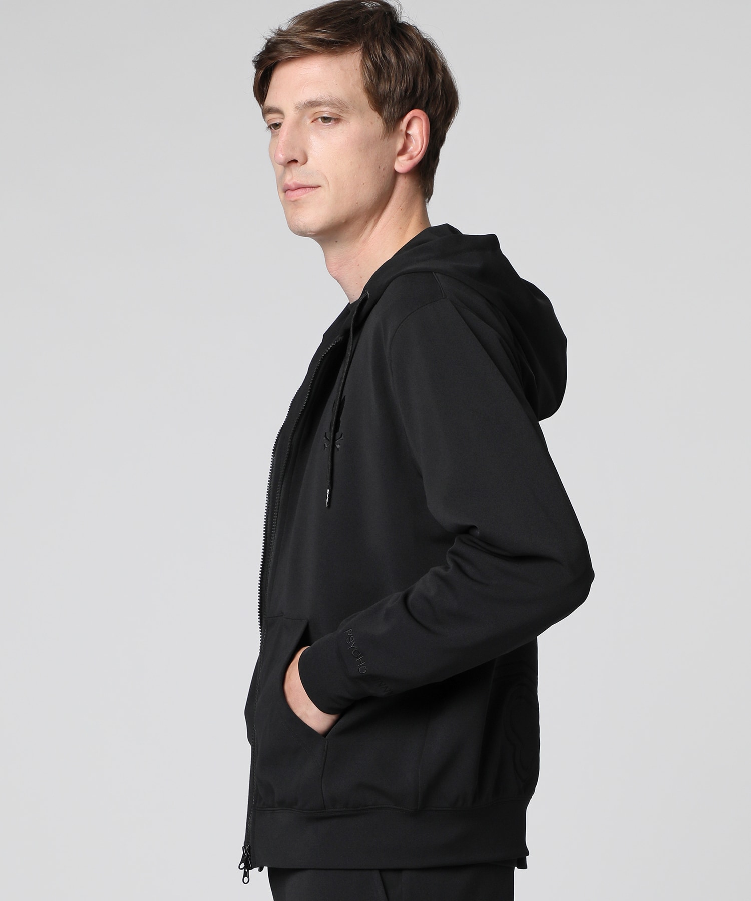 ビッグシルエットロゴ ダンボールニットジップパーカ｜Psycho Bunny