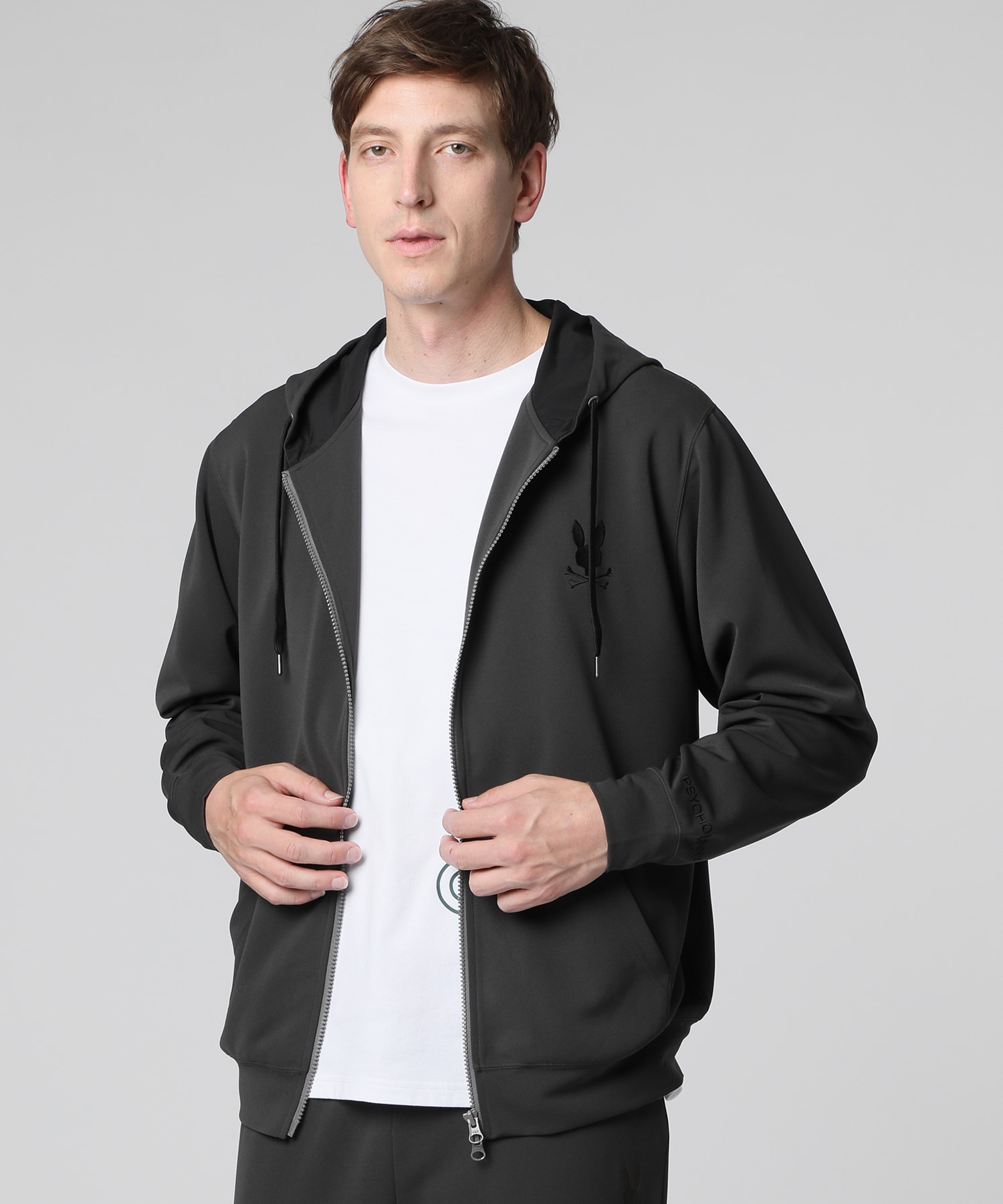 ビッグシルエットロゴ ダンボールニットジップパーカ｜Psycho Bunny