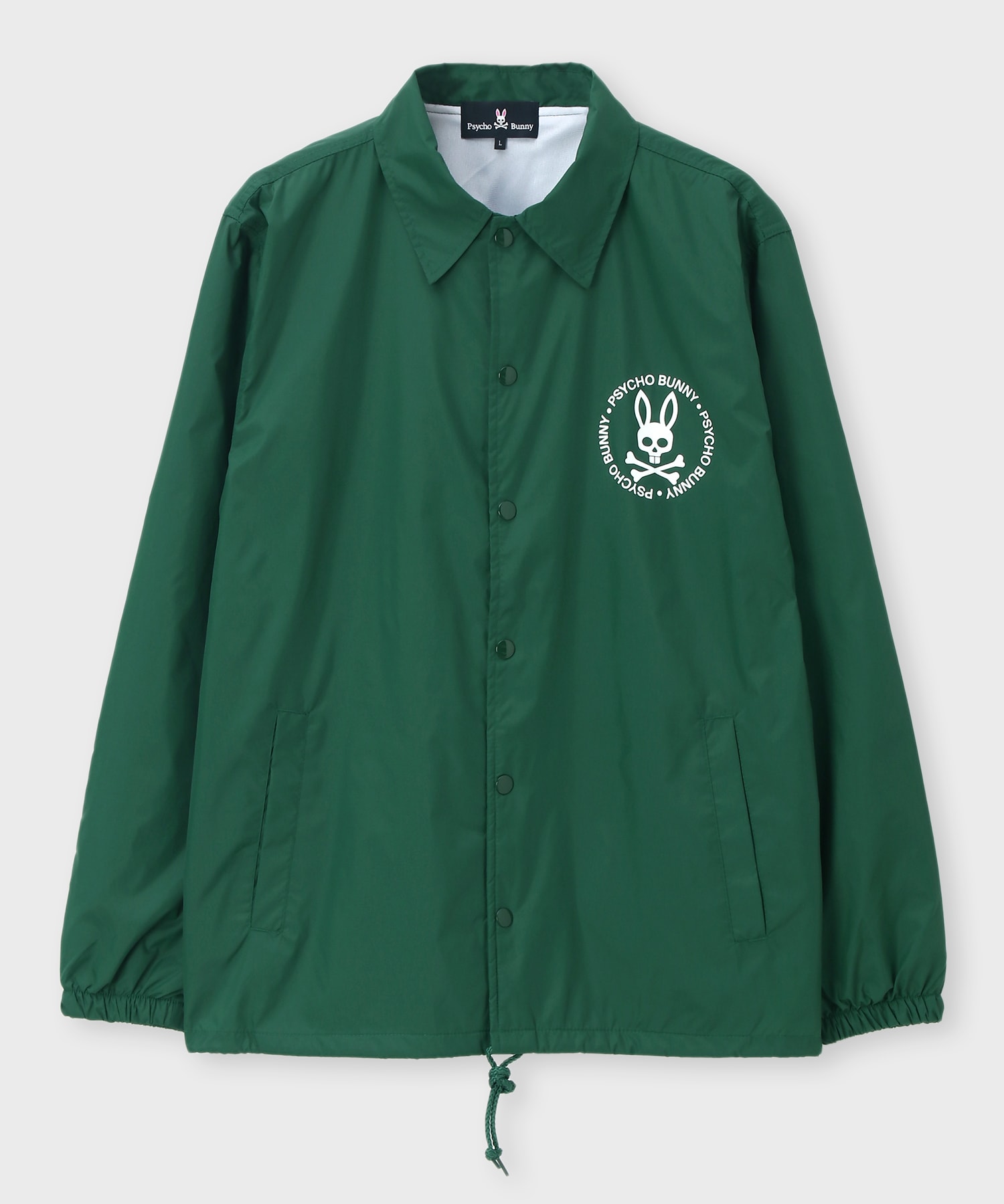 WEB限定]シルエットロゴ コーチジャケット｜Psycho Bunny｜サイコ