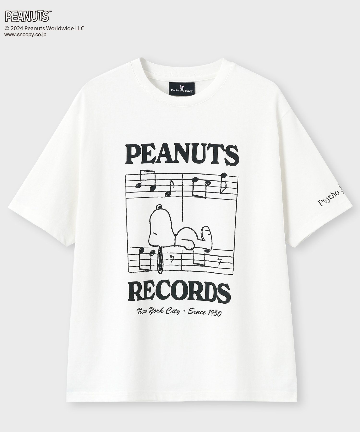 PEANUTS×Psycho Bunny Tシャツ｜Psycho Bunny｜サイコバニー 公式