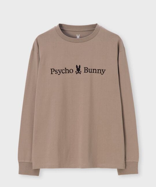 フロッキーロゴ ロングスリーブTシャツ[Luxury relax]