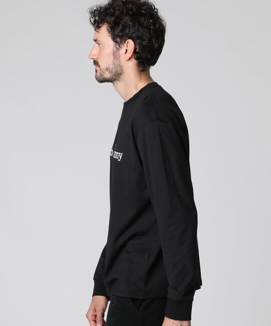 フロッキーロゴ ロングスリーブTシャツ[Luxury relax]