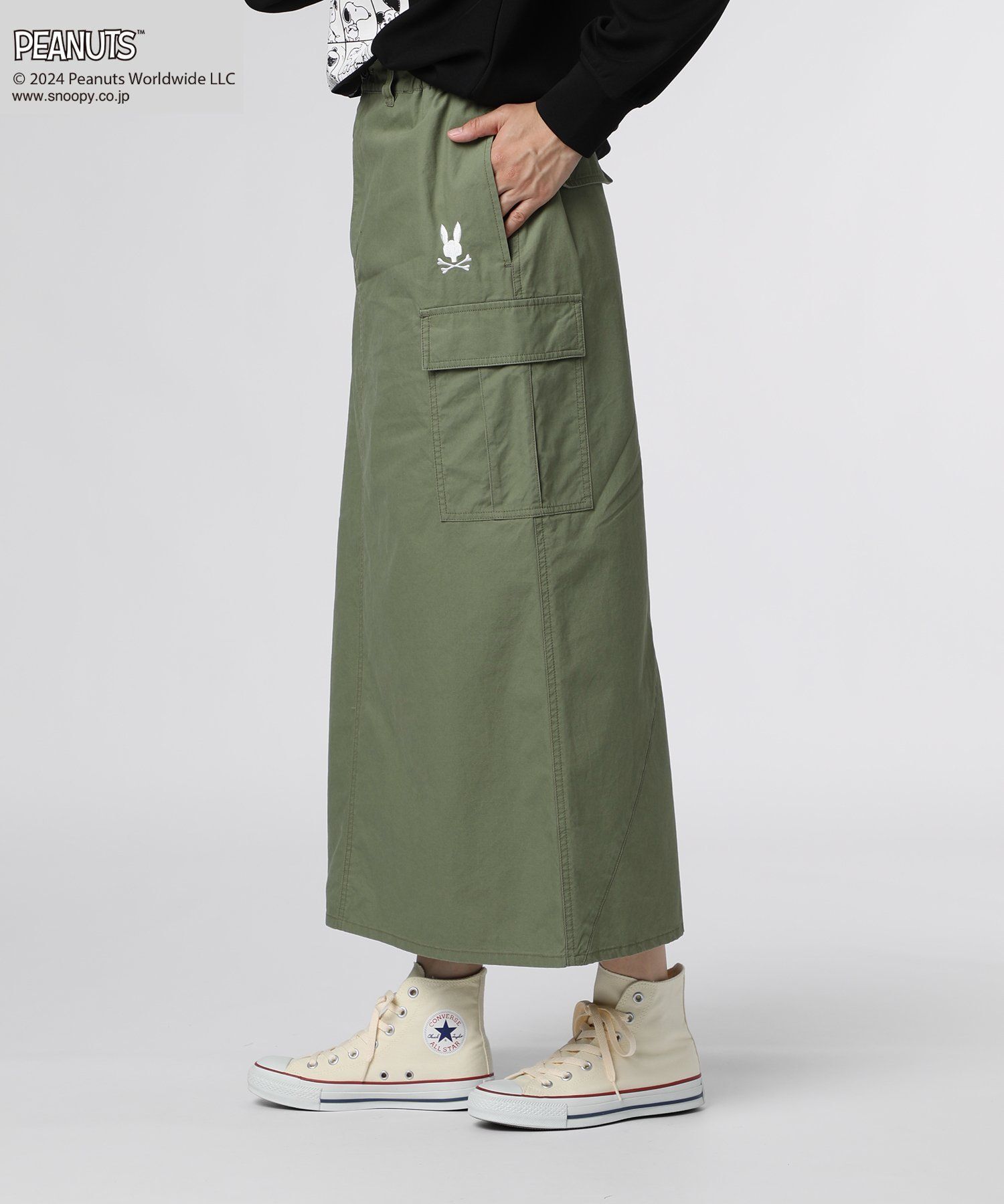 WOMEN]サイドポケット カーゴスカート｜Psycho Bunny｜サイコバニー