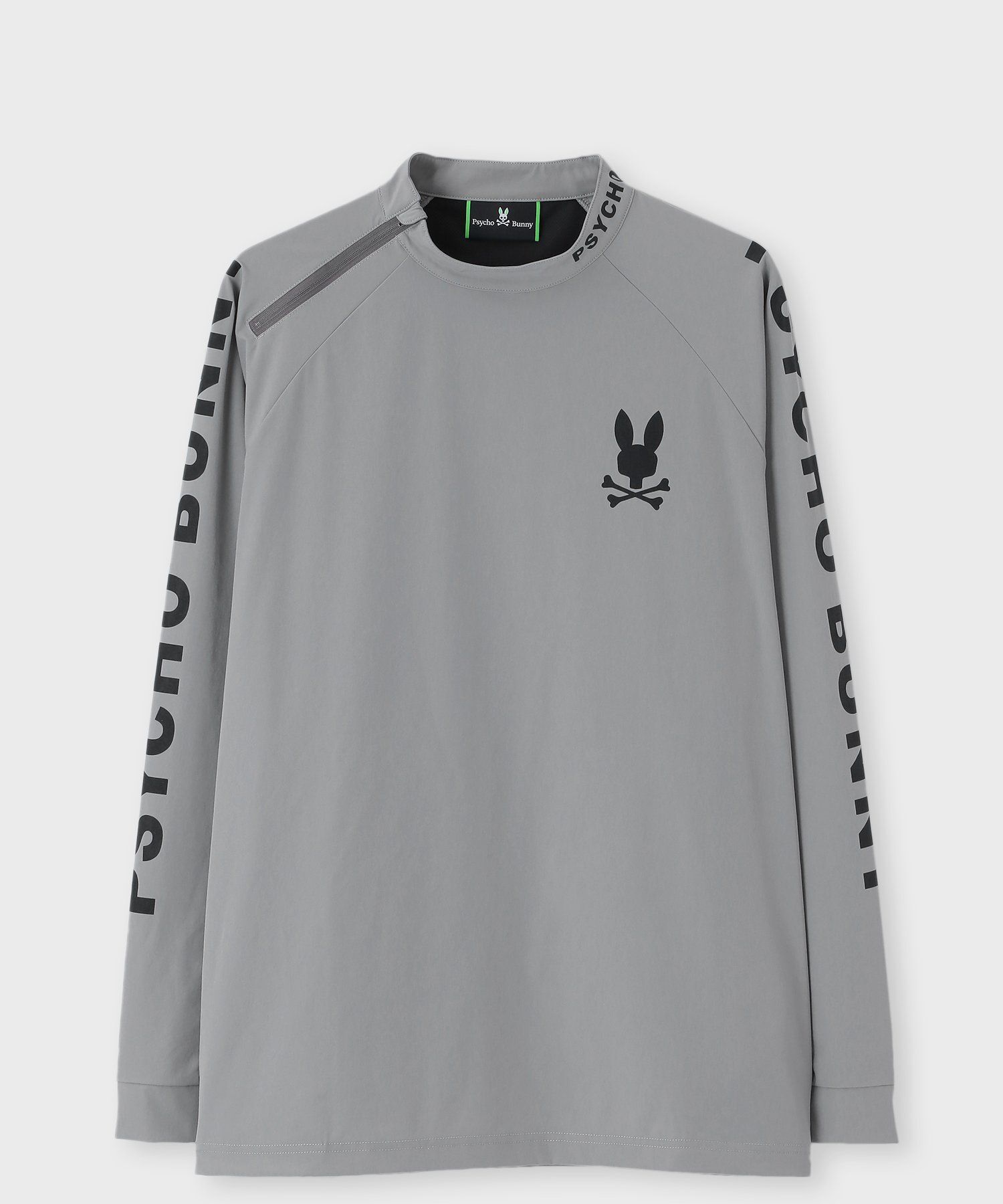 WEB限定]リラックスフィット モックネックロングスリーブTシャツ