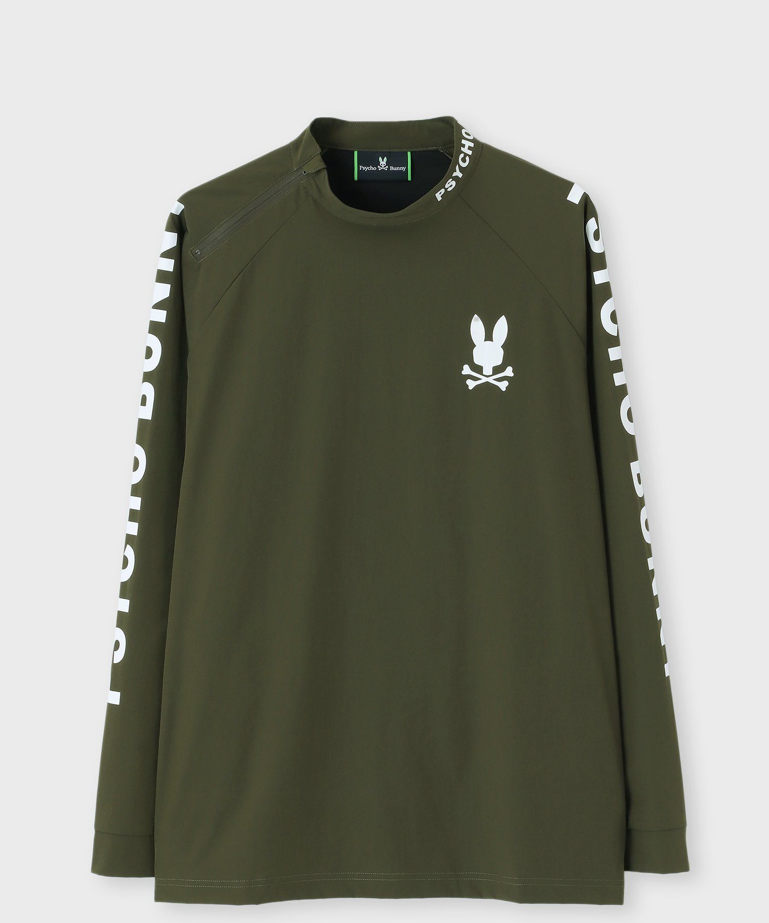 WEB限定]リラックスフィット モックネックロングスリーブTシャツ