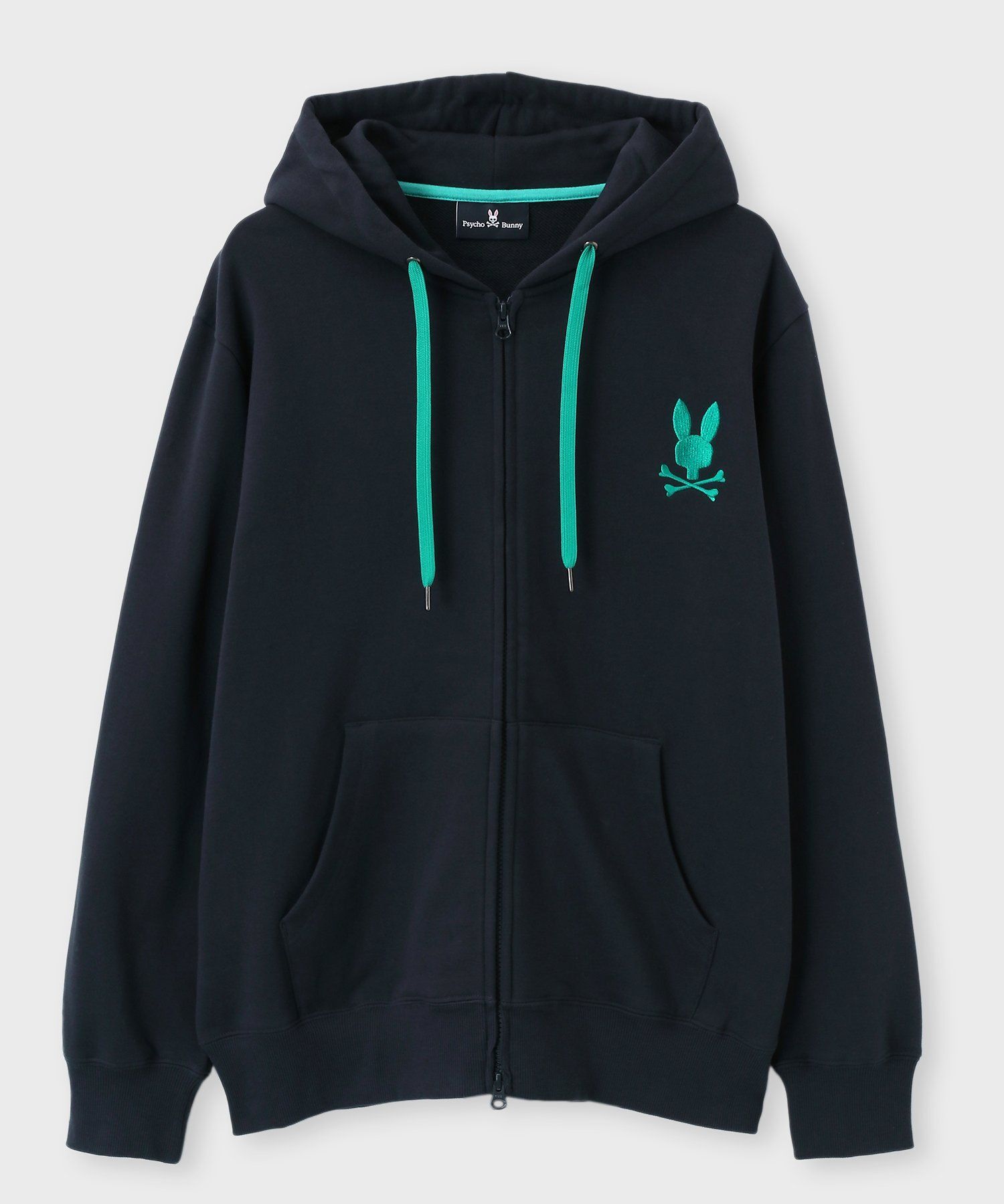 新品サイコバニー ゴルフ 3Dロゴ ジップ パーカ GOLF]モダングラフィック 3レイヤースムースジップパーカ｜Psycho