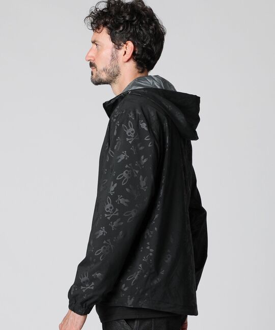 MINOTECHウェザー エンボスロゴ マウンテンパーカ