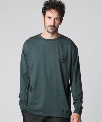 [WEB限定]マルチプリント 　ロングスリーブTシャツ