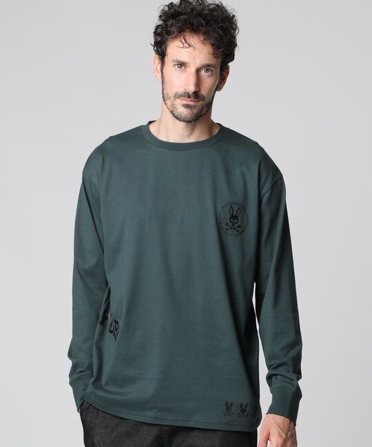 [WEB限定]マルチプリント ロングスリーブTシャツ