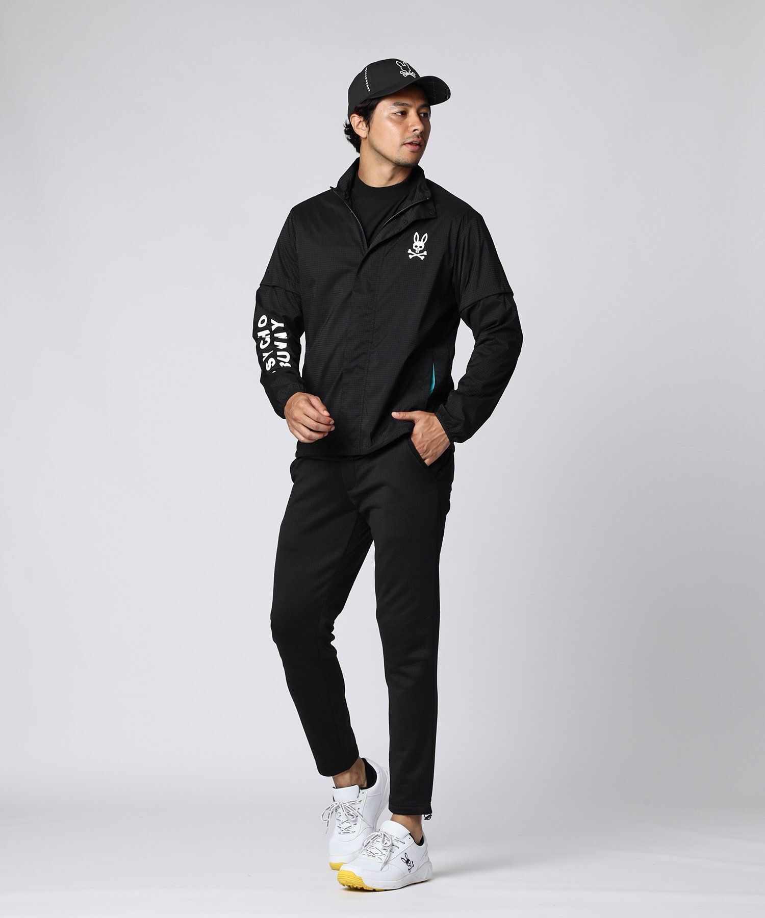 GOLF]ストレッチタフタ ウィンドブレーカー｜Psycho Bunny｜サイコ