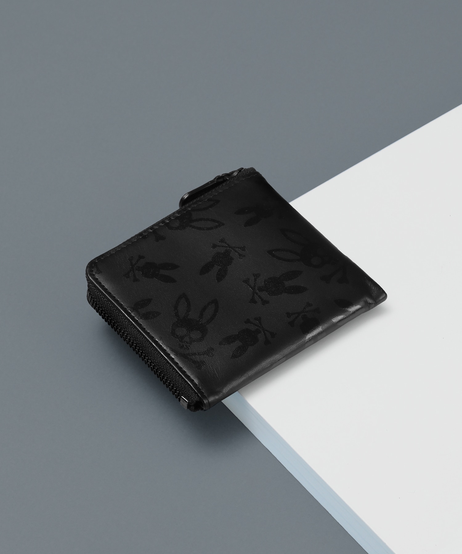 バニーロゴ L型 ジップウォレット｜Psycho Bunny｜サイコバニー 公式