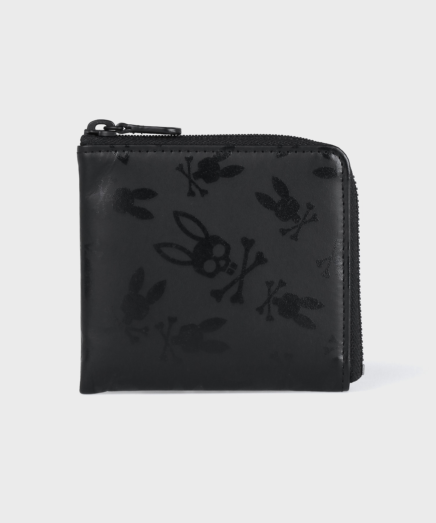 バニーロゴ L型 ジップウォレット｜Psycho Bunny｜サイコバニー 公式