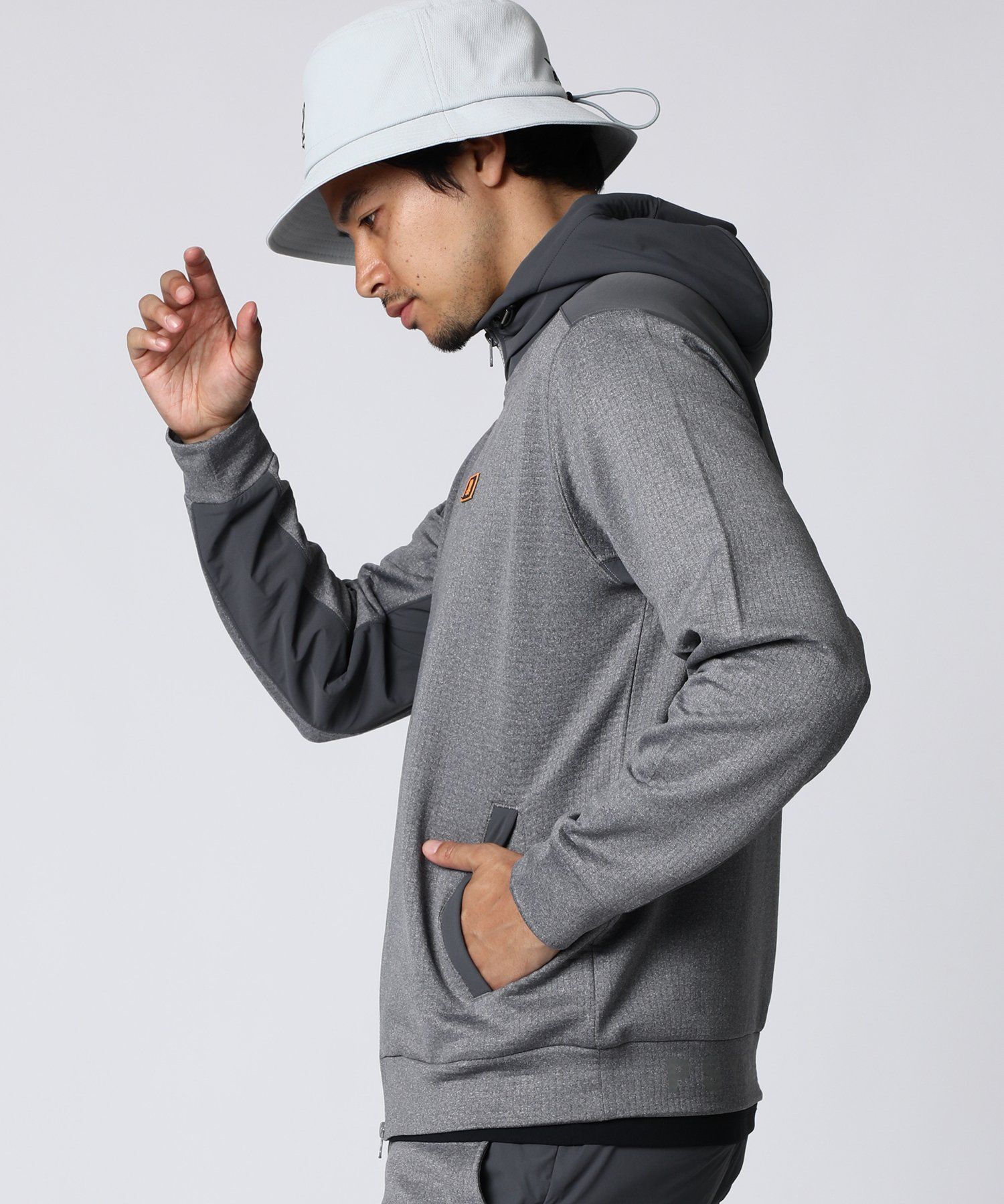 GOLF]ダンボールニット ジップパーカ｜Psycho Bunny｜サイコバニー