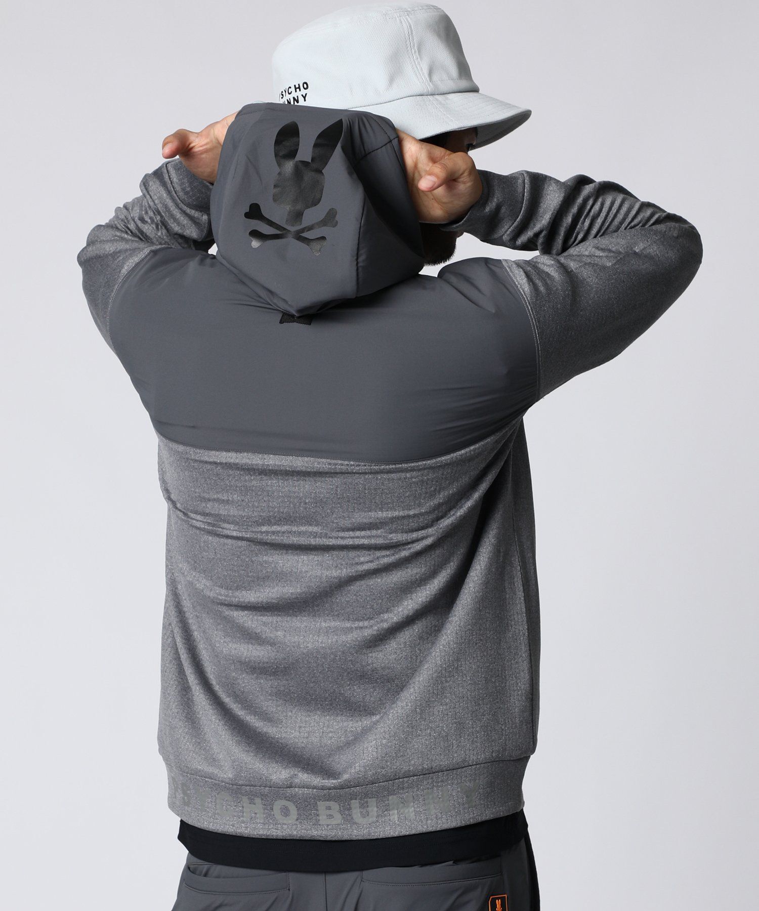 GOLF]ダンボールニット ジップパーカ｜Psycho Bunny｜サイコバニー