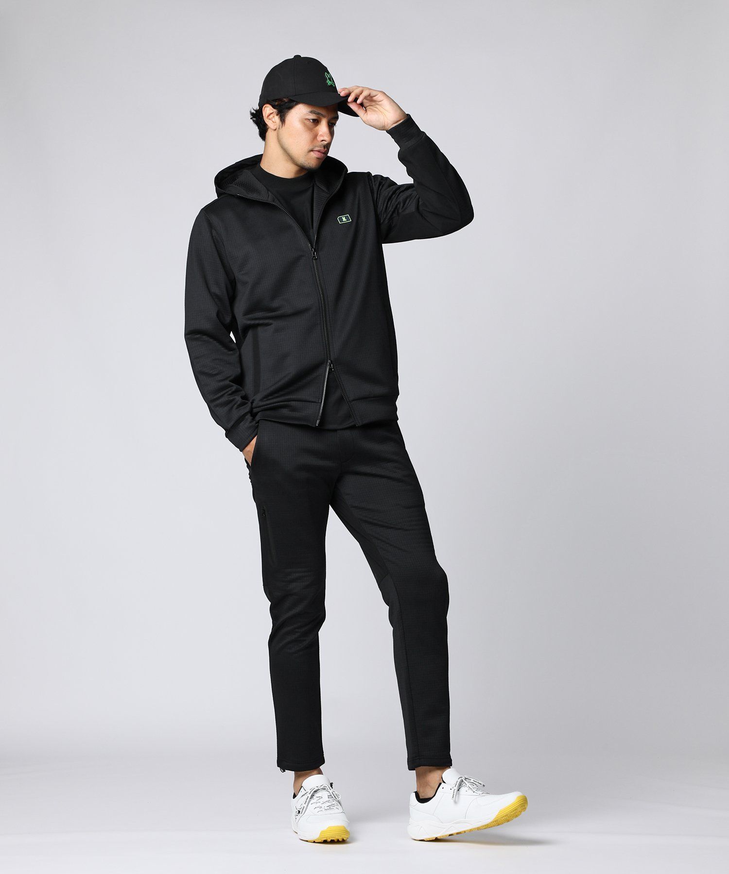 GOLF]ダンボールニット ジップパーカ｜Psycho Bunny｜サイコバニー