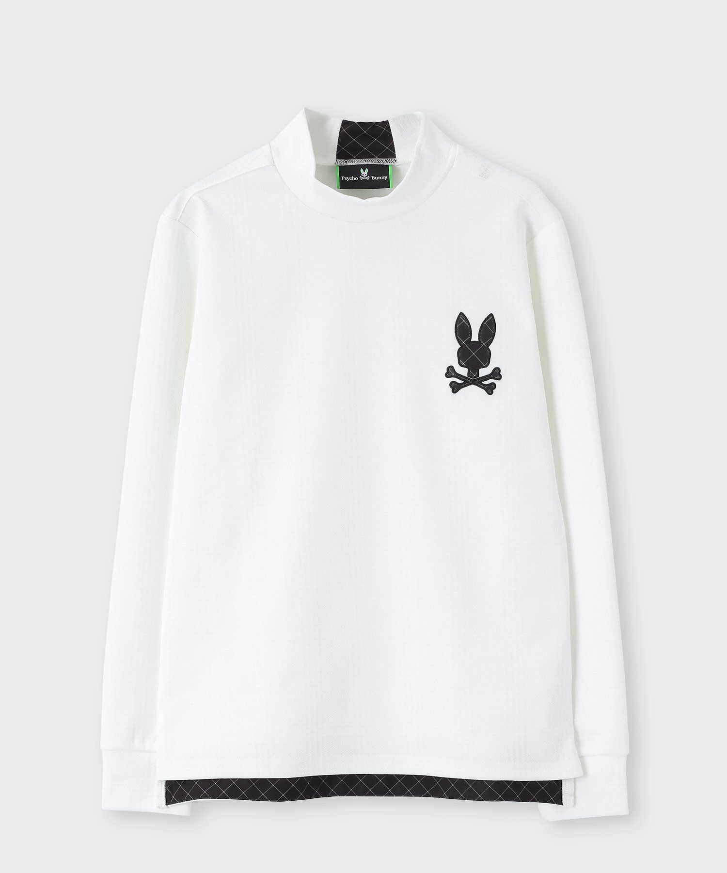 GOLF] [WOMEN]リンクスジャガードチェック 長袖モックネック｜Psycho