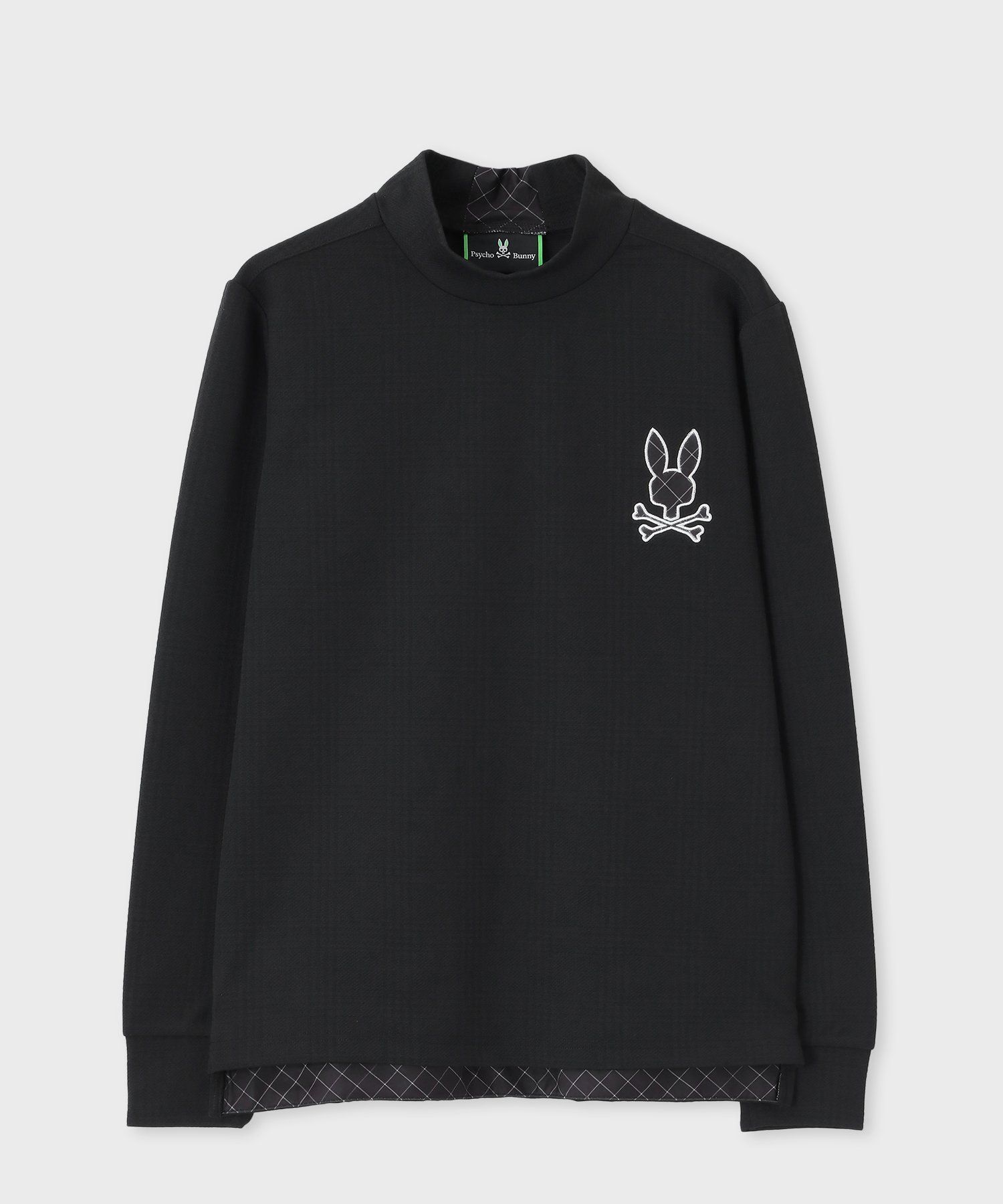 GOLF] [WOMEN]リンクスジャガードチェック 長袖モックネック｜Psycho