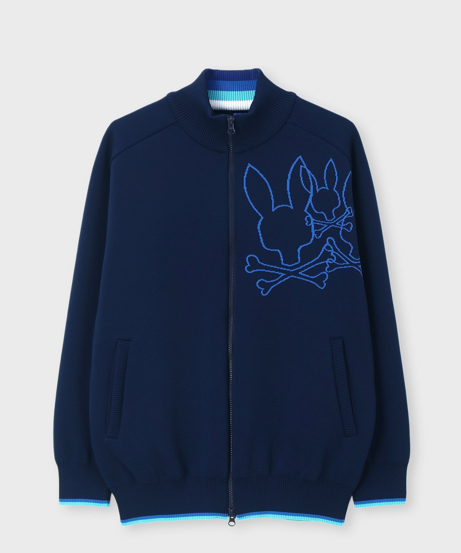 GOLF]フルジップアップ スタンドニット｜Psycho Bunny｜サイコバニー