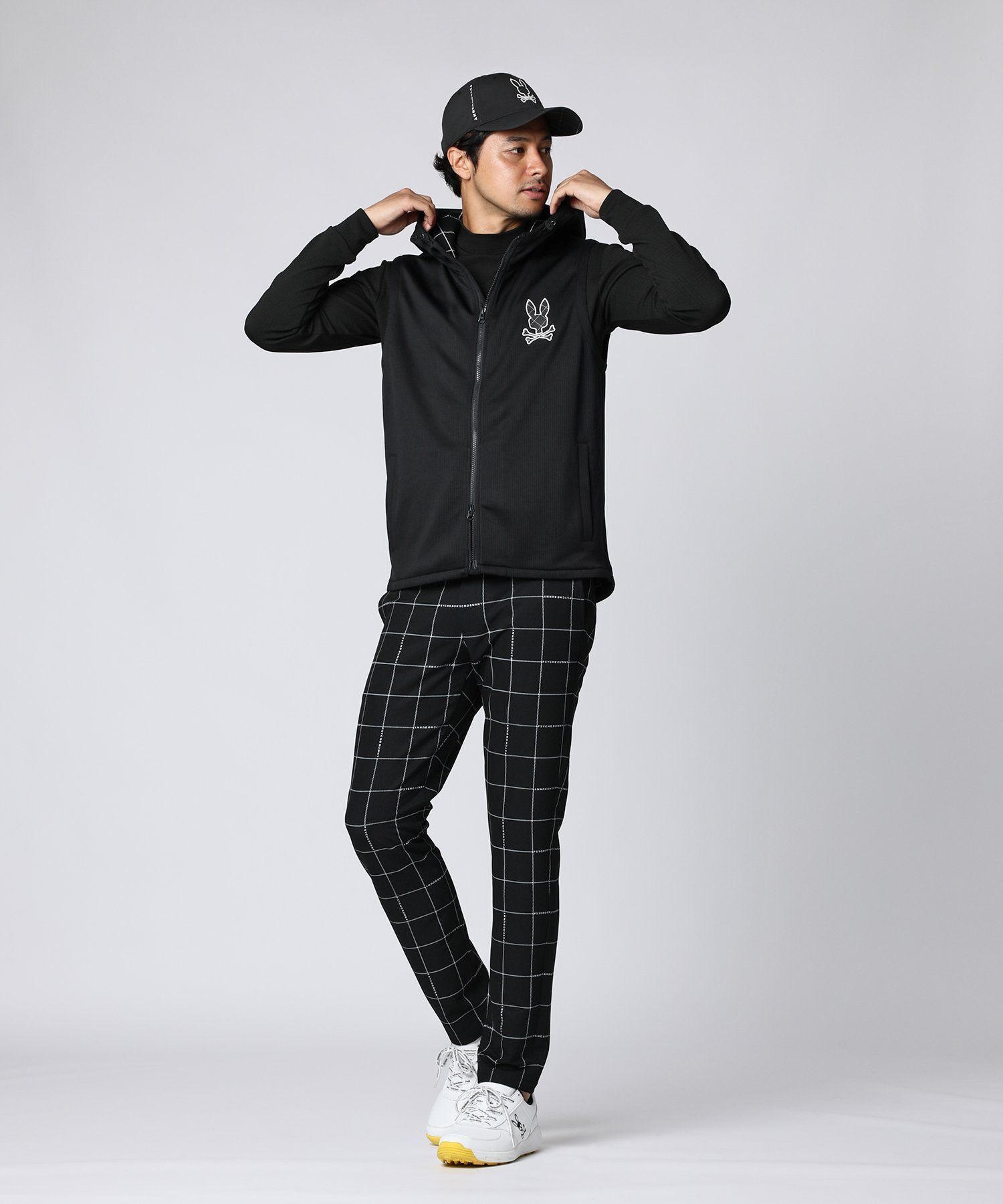 GOLF] ダブルフェイス フードベスト｜Psycho Bunny｜サイコバニー 公式