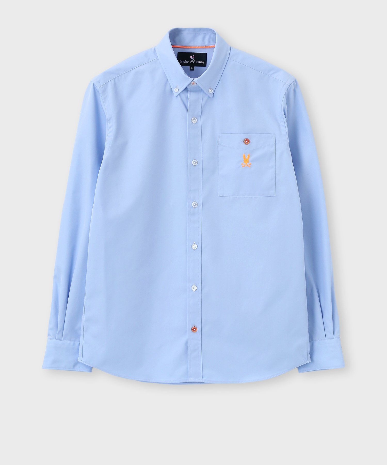 ネオンボタン ウェザークロス シャツ｜Psycho Bunny｜サイコバニー