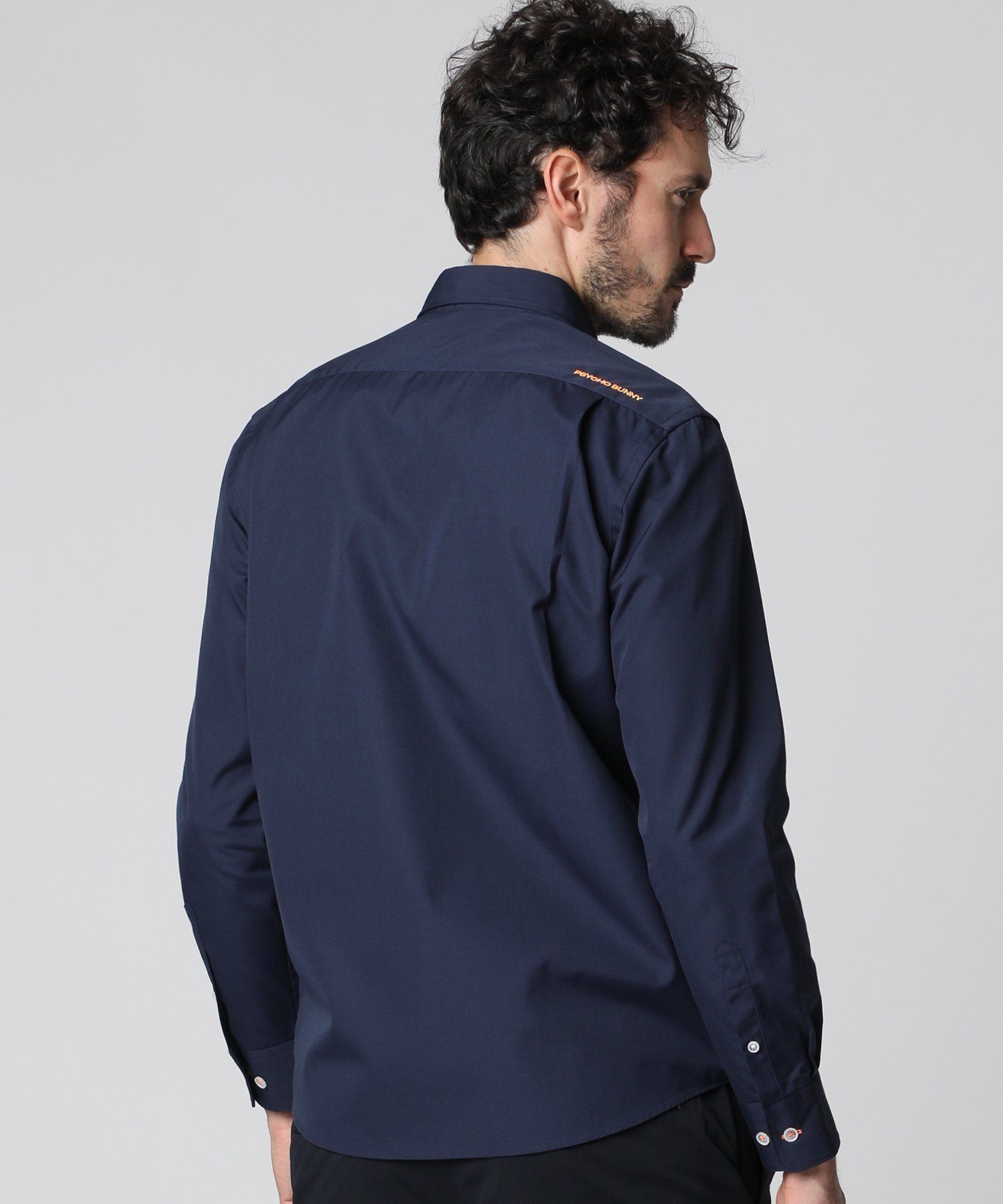 ネオンボタン ウェザークロス シャツ｜Psycho Bunny｜サイコバニー