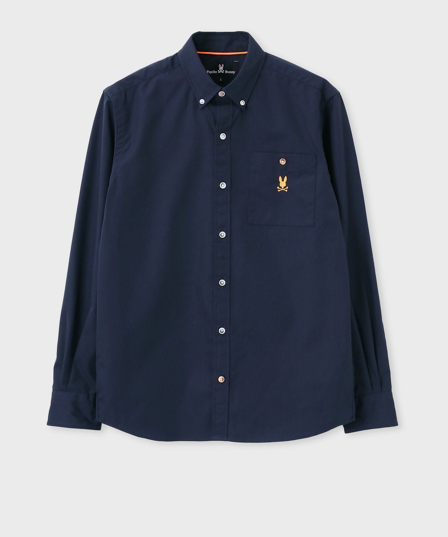 ネオンボタン ウェザークロス シャツ｜Psycho Bunny｜サイコバニー