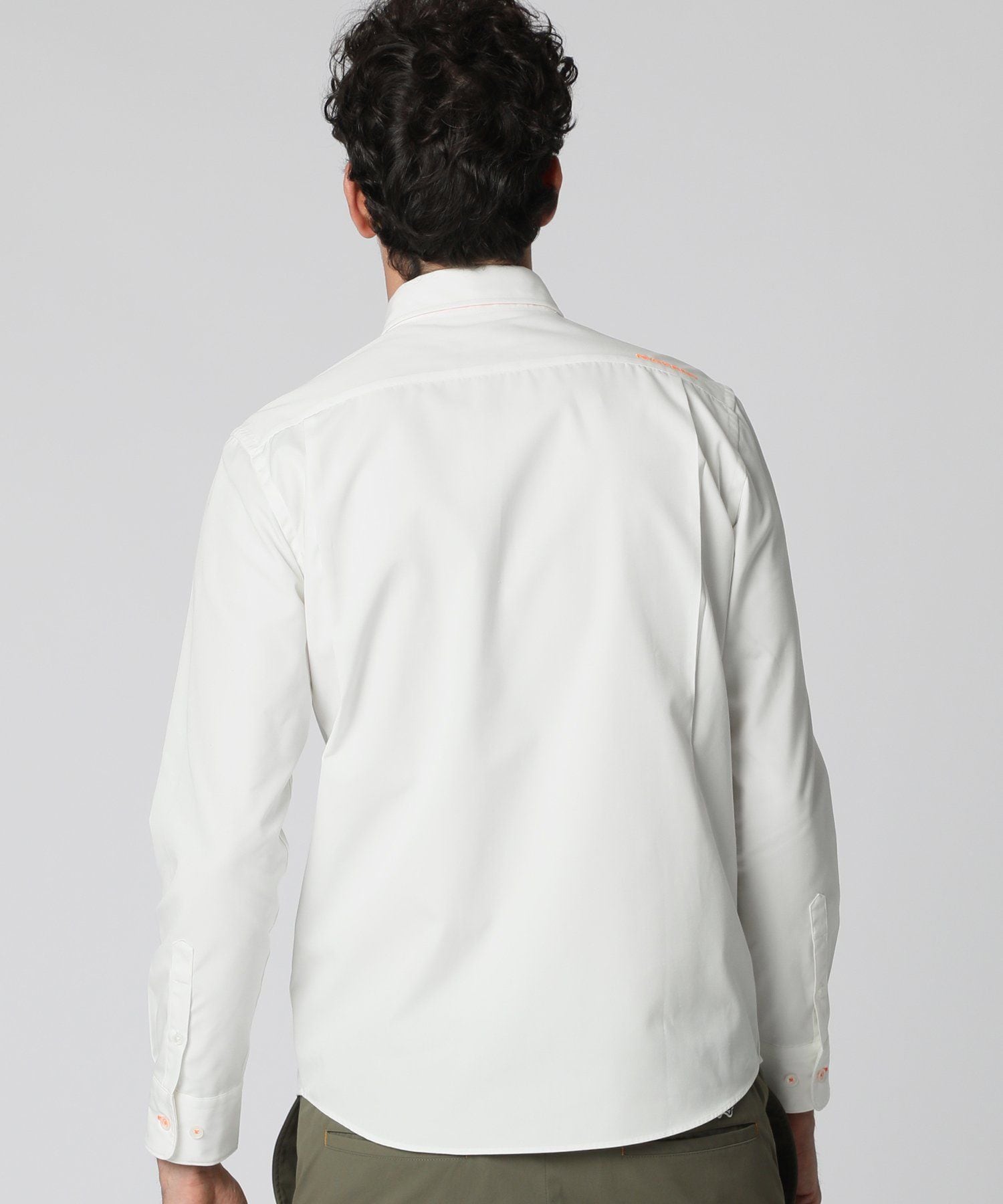 廣Torico ネオンリボン付きホワイトシャツ Chico（チコ） ブラウス シャツ 「SALON by Chico」リボン付きレース