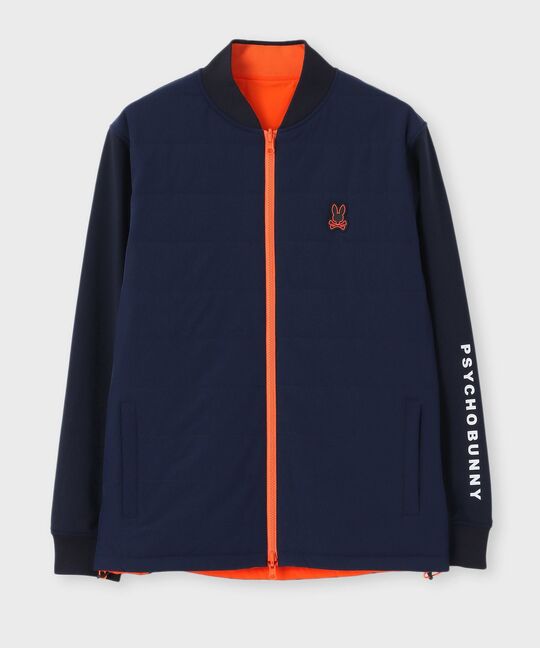 [GOLF]ストレッチタフタ リバーシブルブルゾン