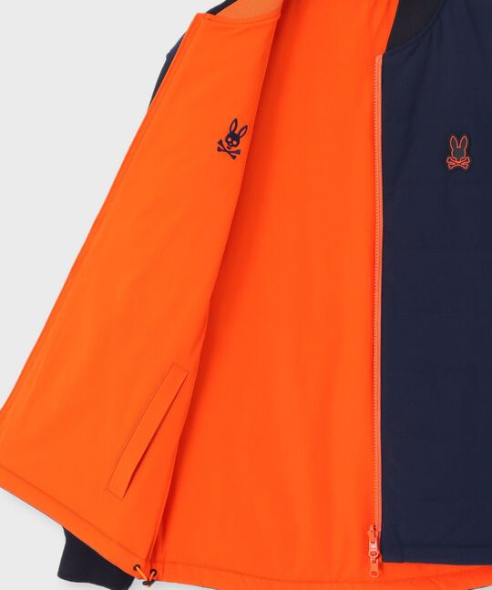 [GOLF]ストレッチタフタ リバーシブルブルゾン