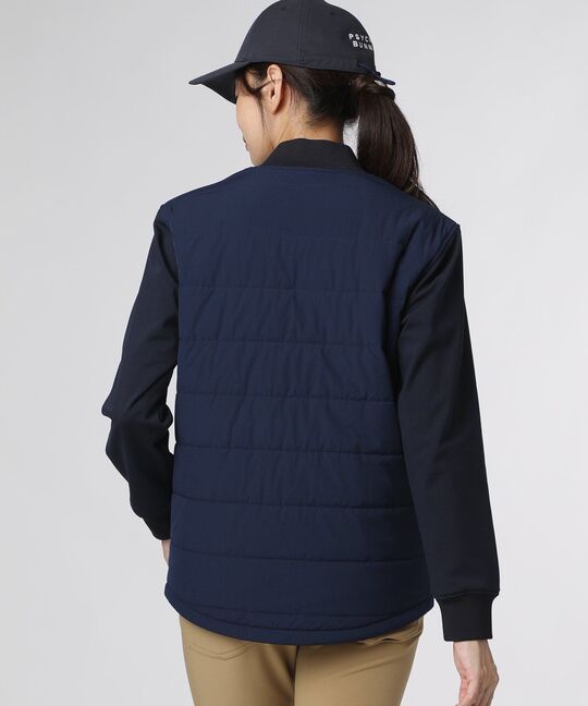 [GOLF][WOMEN]ストレッチタフタ リバーシブルブルゾン