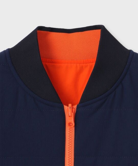 [GOLF][WOMEN]ストレッチタフタ リバーシブルブルゾン