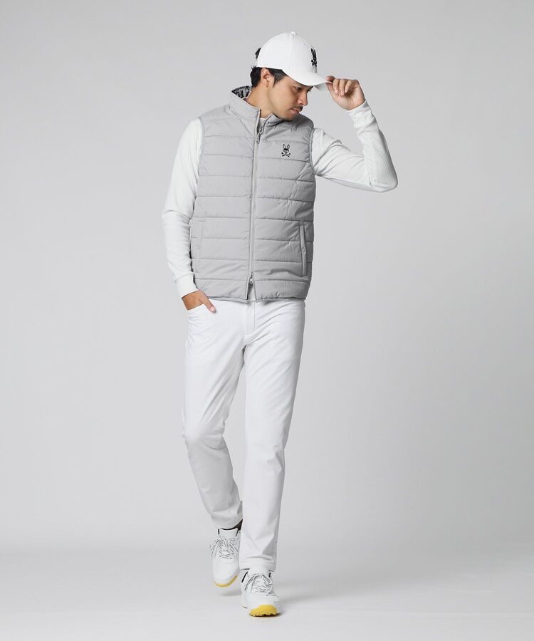 【未使用品】Psycho Bunny GOLF ストレッチタフタ リバーシブル GOLF]ストレッチタフタ リバーシブルベスト｜Psycho Bunny｜サイコ