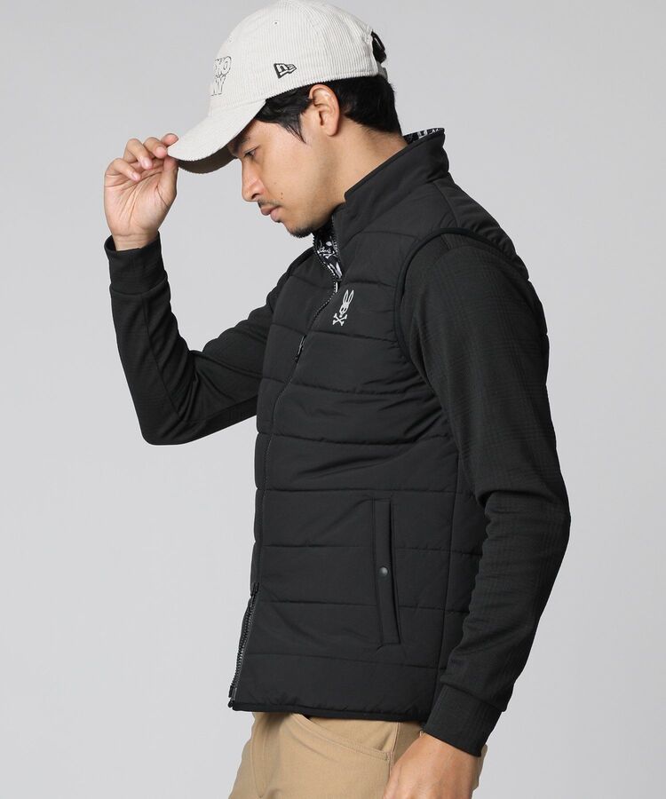 GOLF]ストレッチタフタ リバーシブルベスト｜Psycho Bunny｜サイコ