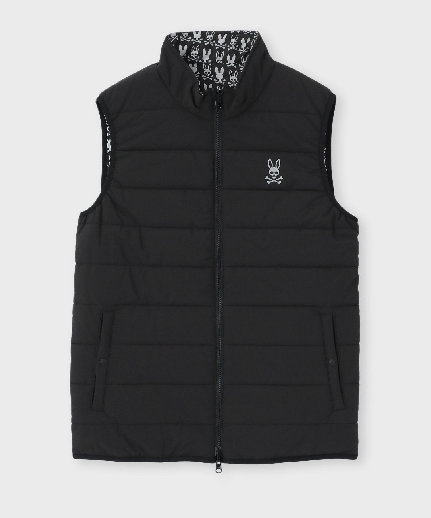 GOLF]ストレッチタフタ リバーシブルベスト｜Psycho Bunny｜サイコ