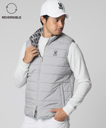 [GOLF]ストレッチタフタ 　リバーシブルベスト