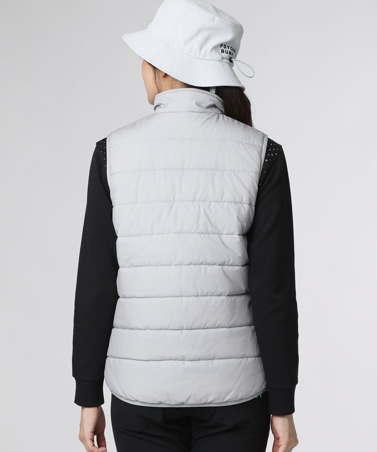 GOLF][WOMEN]ストレッチタフタ リバーシブルベスト｜Psycho Bunny